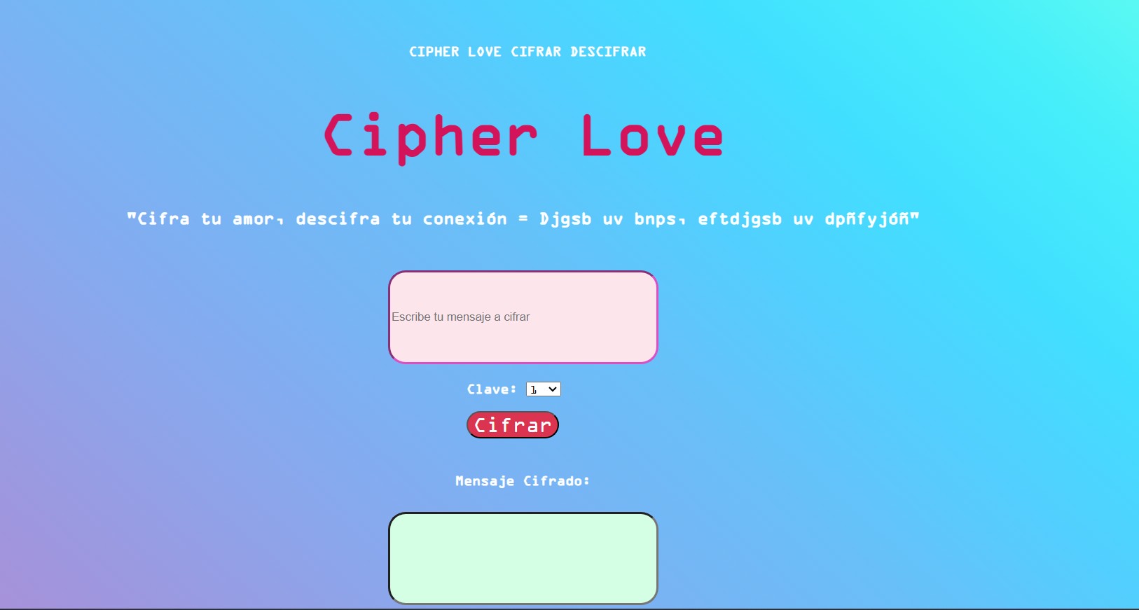Cipher Love