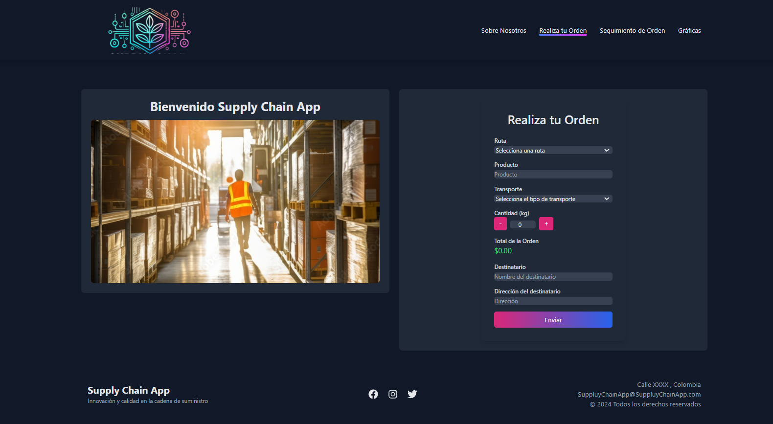 Supply chain App